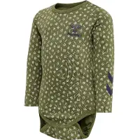 Hummel Body I/e - hmlConnor - Capulet Olive - - 1½ år (86) - Langermet Body