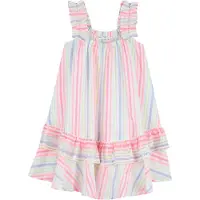 Billieblush Kjole - Flerfarget m. Striper - - 10 år (140) - Kjole