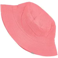 Huttelihut Bøttehatt - Muslin - Plumeria - - 6-12 md - Bøttehatt