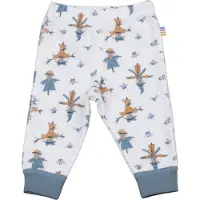 Joha Scarecrow Ull Bambus Leggings Off White/Blue (100 / 3-4 år)