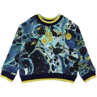 Dolce&Gabbana Collegegenser - Storslått - Blå marmor - - 8 år (128) - Collegegenser