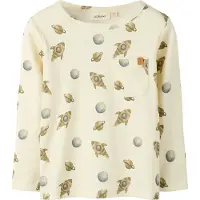 Lil´ Atelier Lil' Atelier Genser - NmmLayo - Turtledove/Space - - 4 år (104) - Genser