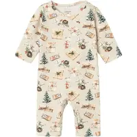 Name it Jumpsuit - NbnRoccos - Peyote Melange - - 1 år (80) - Jumpsuit