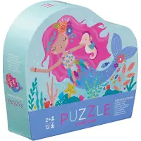 Crocodile Creek Puslespill - 12 Brikker - Mermaid Drømmer - - OneSize - Puslespill
