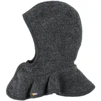 Joha Balaclava - Ull/Bomull - 2-lags - M ørkengrå - - 48 cm - Balaclava - dobbel