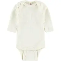 Engel Body - I/e - Ull/Silke - Naturlig - - 62/68 - Langermet Body