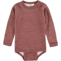Joha Body I/e - Ull/Bambus - Mørk Rose - - 100 - Langermet Body