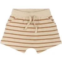 The New Siblings Siblings Shorts - TnstNat - indisk Tan Striped - - 5 år (110) - Shorts