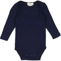 Copenhagen Colors Body I/e - Ull - Navy - - 1½ år (86) - Langermet Body