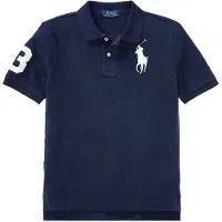 Ralph Lauren Polo - Raffinert Navy m. Hvit - - 10-12 år (140-152) - Polo