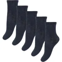 Minymo Sokker - 5-pack - Dark Navy - - 39/42 - Sokker