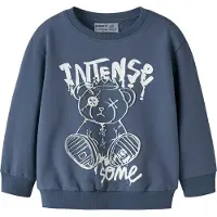 Name it Collegegenser - NmmDonvu - Vintage Indigo - - 3 år (98) - Collegegenser