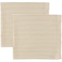 Cam Cam Copenhagen Stoffklutene - 70x70 cm - 2-pack - Havreåker - - OneSize - Gulpeklut