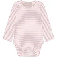 Fixoni Body I/e - Rib - Bleket Mauve - - 2 år (92) - Langermet Body