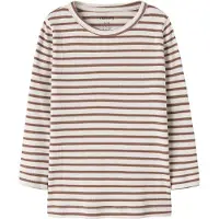 Name It Mini Genser - Rib - Noos - NmnBani - Ristet Coconut - - 3 år (98) - Genser