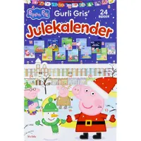 Forlaget Alvilda Adventskalender - Peppa Gris - 24 Bøker - - OneSize - Kalender