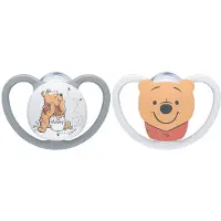 Nuk Smokker - Space - 2-pack - Ole Brumm - - 0-6 md - Smokk