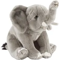 KEYCRAFT Kosedyr - 23x17 cm - Elefant - Grå - - OneSize - Kosedyr