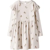 Lil´ Atelier Lil' Atelier Kjole - Rib - NbfLavo - Nesten Mauve/Gås - - 6 år (116) - Kjole