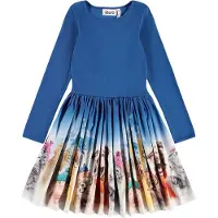 Molo Kjole - Rib - Casie Varm - Ski Tur - - 7-8 år (122-128) - Kjole