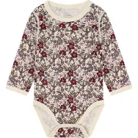 Hust and Claire Body I/e - Ull/Bambus Viskose - Baloo - Off-whit - - 2 år (92) - Langermet Body