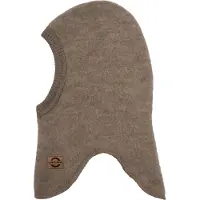 Mikk-Line Balaclava - Ull - 1-lag - Noos - Melert Denver - - 62/68 - Balaclava - enkel