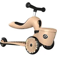 Scoot & Ride Highwaykick 1 Lifestyle - Leopard - - OneSize - Sparkehjul