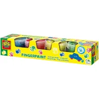 SES Creative Primary 4x110ml (s00391) Håndverkssett