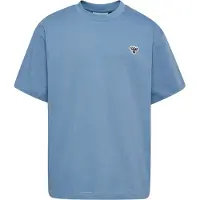 Hummel T-skjorte - HmlJR - Falmet Denim - - 5-6 år (110-116) - T-skjorte