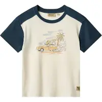 Wheat T-Shirt Vincent Ivory (122 / 7 år)