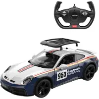 Rastar Fjernstyrt Bil - Porsche 911 Dakar - 1:14 - - OneSize - Bil