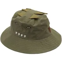 Mikk-Line Bøttehatt - Dusty Olive - - 12-18 md - Bøttehatt