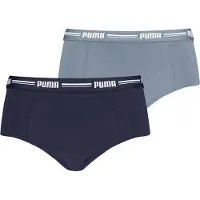 Puma Hipsters - Mini Shorts - 2-pack - Native Blue - - XS - Xtra Small - Hipsters