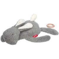 Sigikid Kosedyr m. Musikk - Rabbit - 40 cm - Grey - - OneSize - Kosedyr