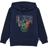 Lego Wear Ninjago Hettegenser - LwsAku - Blå - - 12 år (152) - Hettegenser