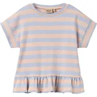 Wheat T-skjorte - Marie - Powder Stripe - - 6 år (116) - T-skjorte