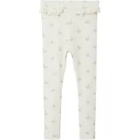 Lil´ Atelier Lil' Atelier Leggings - Nei - Rib - NmfGavo - Pastel Pergament/ - - 3 år (98) - Leggings