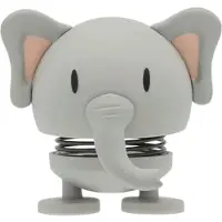 Hoptimist Soft Elephant - 7,6 cm - Grå - - OneSize - Dekorasjon
