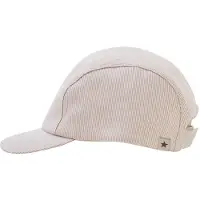 Huttelihut Caps - White Pepper m. Striper - - 6-12 md - Caps