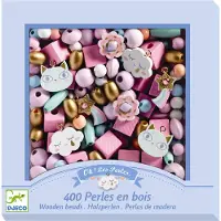 Djeco TrePerler - 400 stk. - Regnbue - - OneSize - Perler