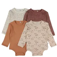Pippi Bodyer I/e - 4-pack - Burlwood - - 62 - Langermet Body