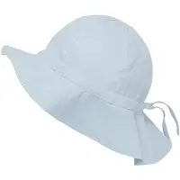 Huttelihut Sommerhatt - Lin - UV20 - Himmelsk Blue - - 1-2 år (80-92) - Solhatt
