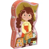 Djeco Puslespill - Mias reise - 36 Brikker - - OneSize - Puslespill