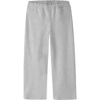 LMTD Joggebukser - Noos - Bred - NlfNizu - Light Grey Melange - - 13 år (158) - Joggebukse