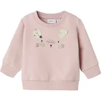 Name it Collegegenser - NbfKleo - Polert Lilac - - 50 - Collegegenser