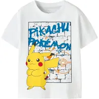 Name it T-skjorte - NmmMihat - Pokémon - Bright White - - 2 år (92) - T-skjorte