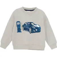 Minymo Sweatshirts - Beige Melange - - 4 år (104) - Collegegenser