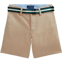 Ralph Lauren Shorts - Bedford - Khaki m. Belte - - 3 år (98) - Shorts