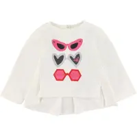 Emporio Armani Genser - Hvit m. Trykk - - 68 - Genser