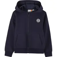 Timberland Cardigan - Navy m. Logo - - 8 år (128) - Cardigan
